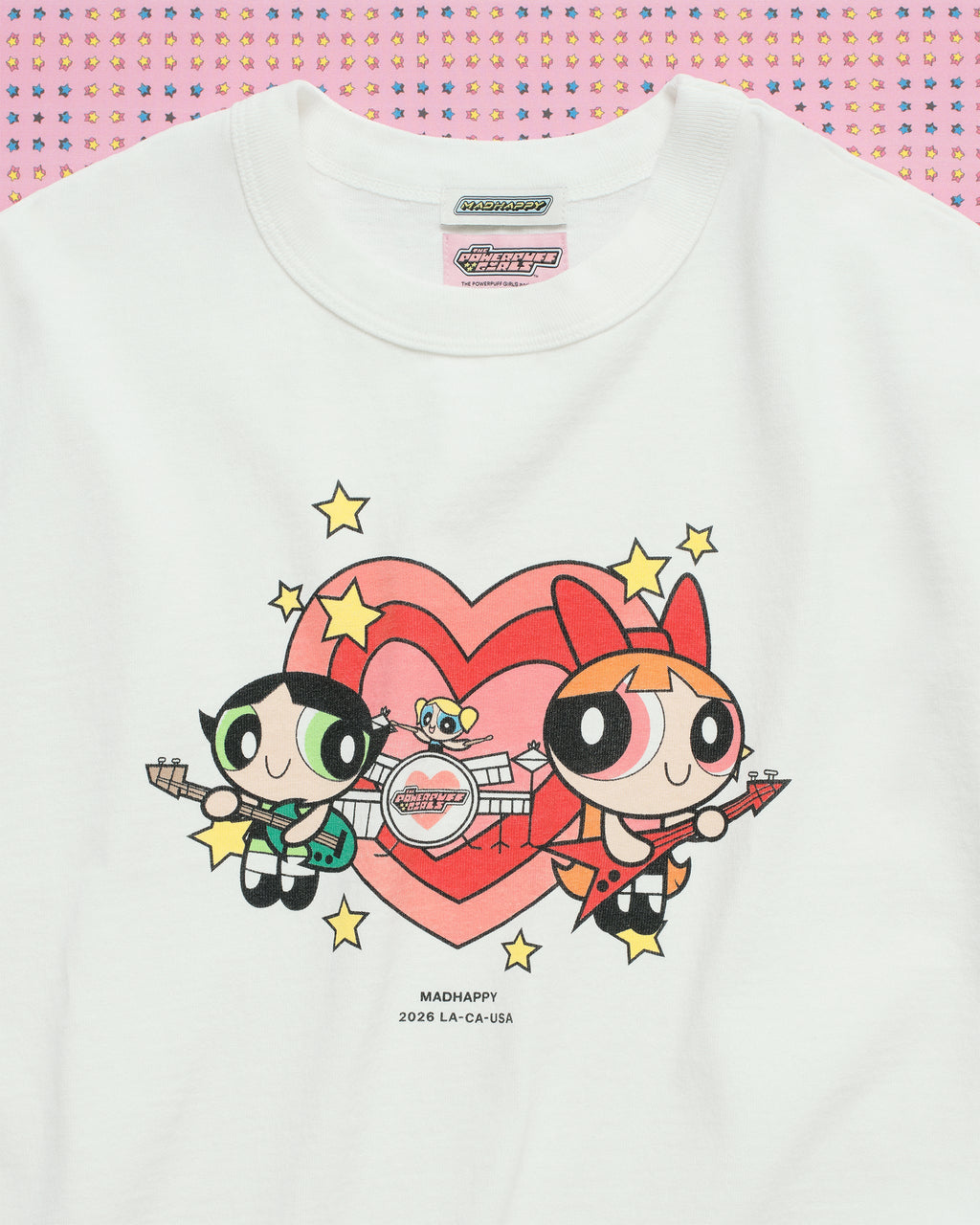 The Powerpuff Girls Band Heavyweight Tee