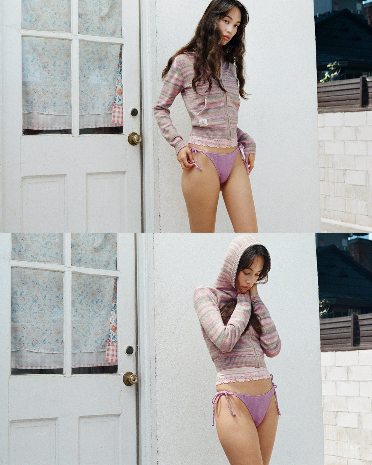 Office Kiko Space Dye Zip Up