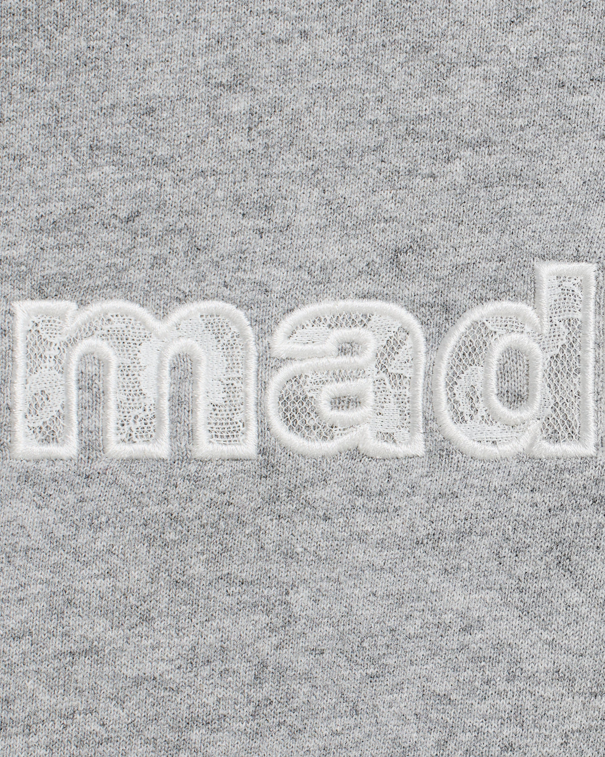 Lace Trim Midweight Hoodie