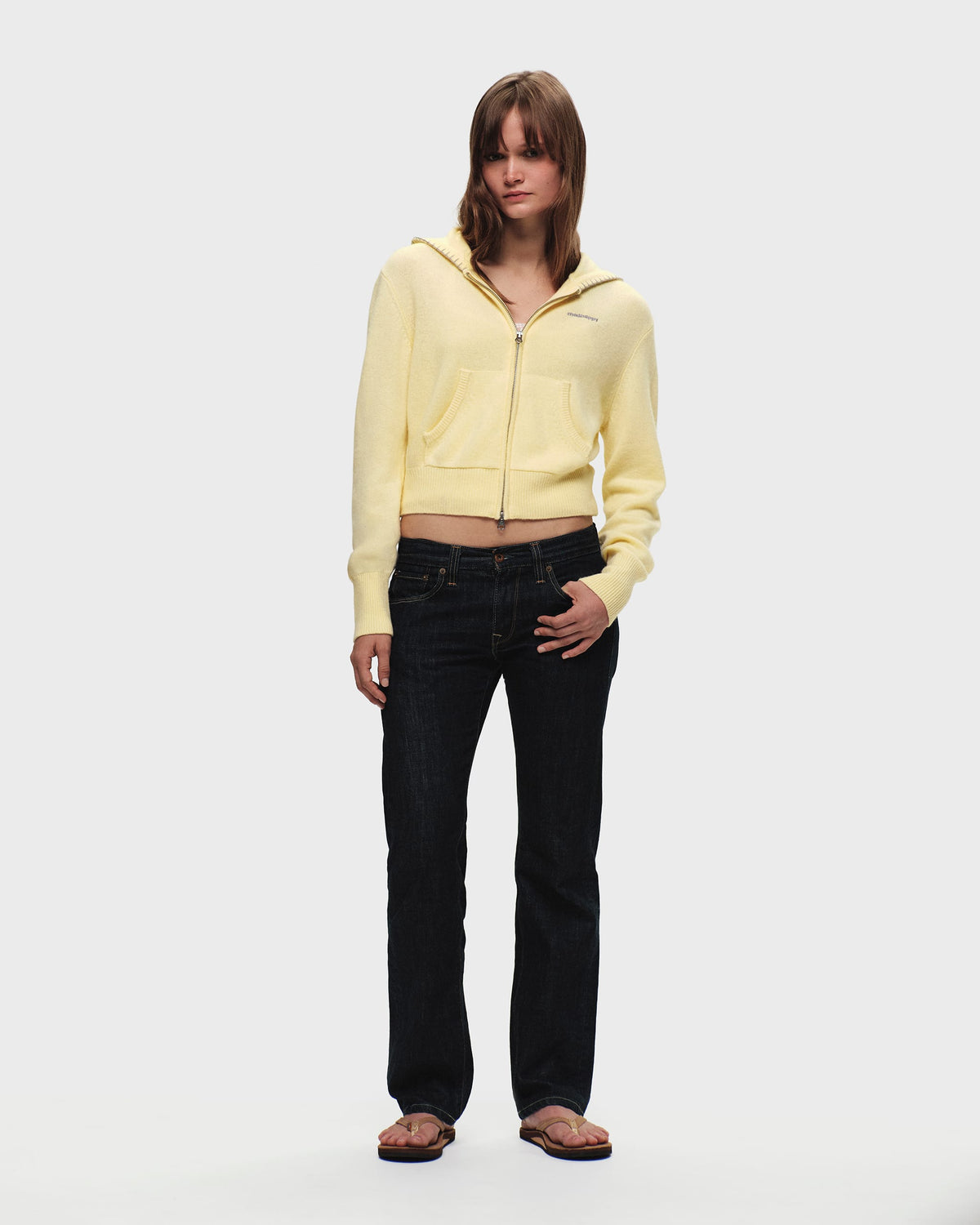 Classics Shrunken Sweater Full Zip Hoodie