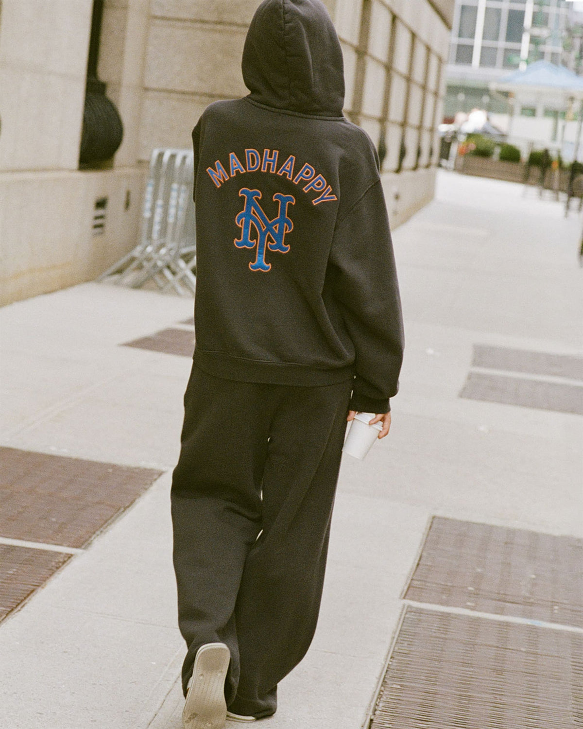 Mets Applique Fleece Hoodie