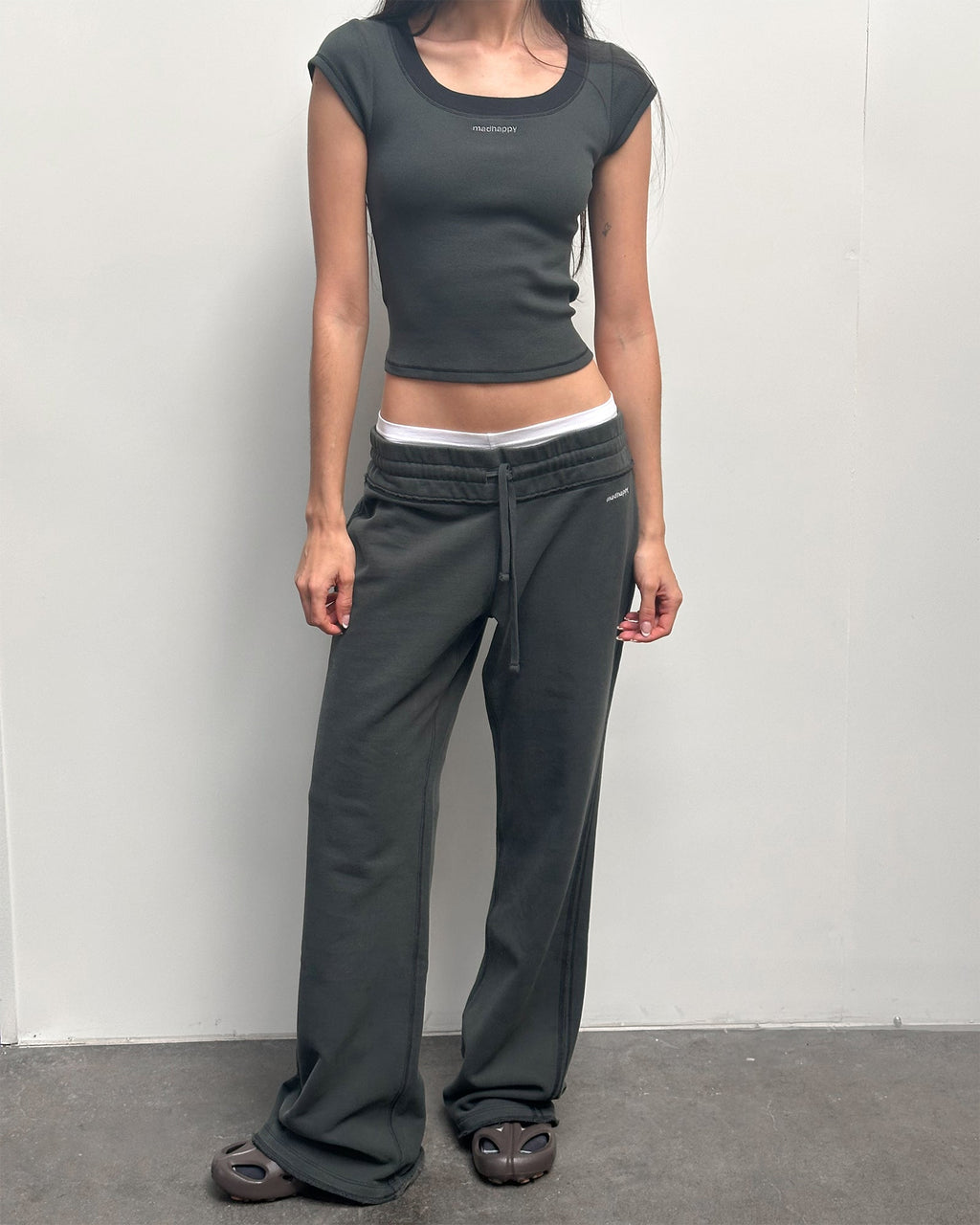Lounge French Terry Straight Pant