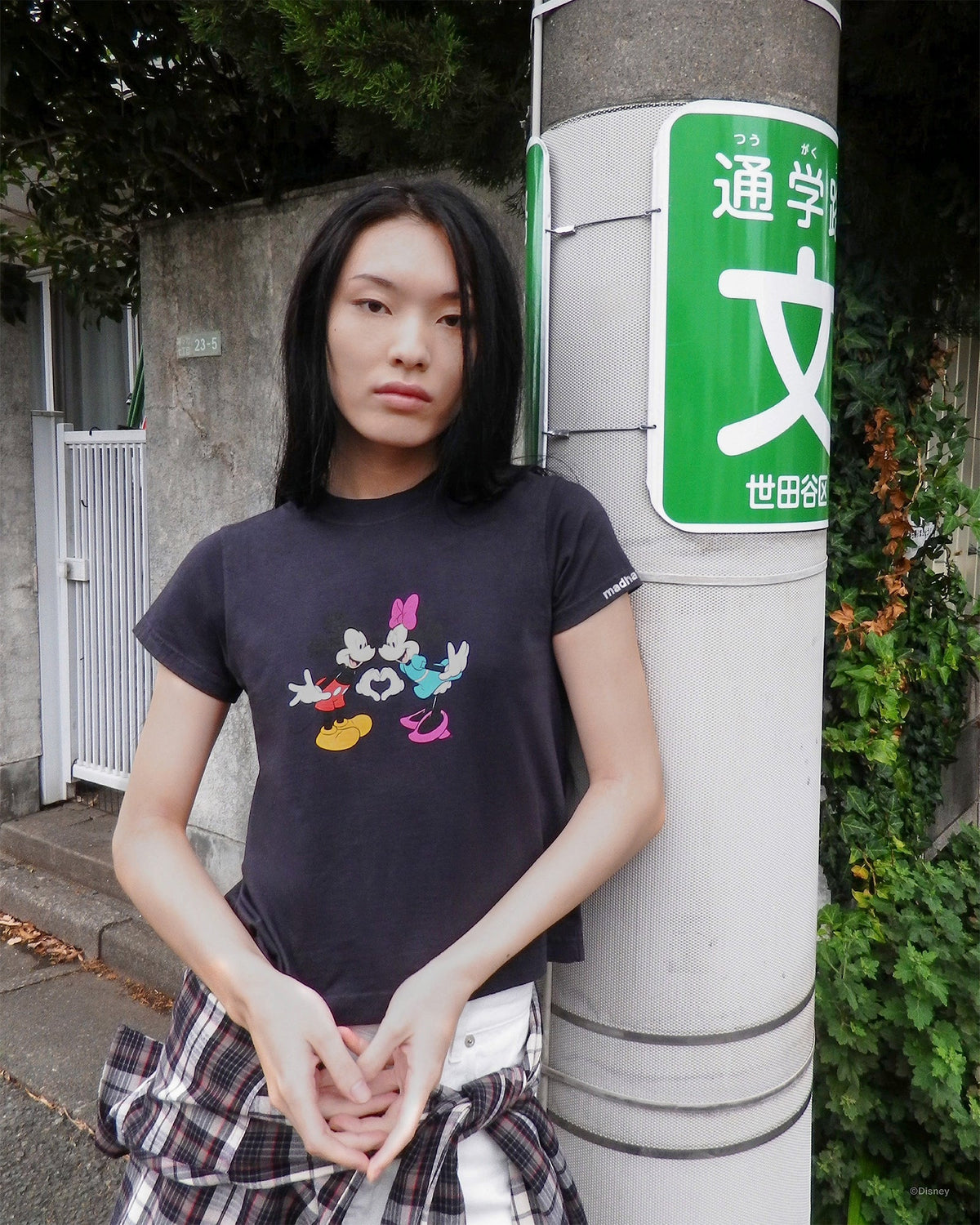 Mickey Mouse and Minnie Mouse Shrunken Tee