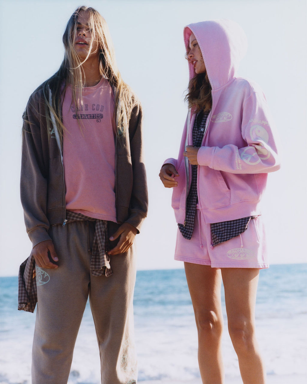 Madhappy California Waves Lightweight Fleece Zip Up
