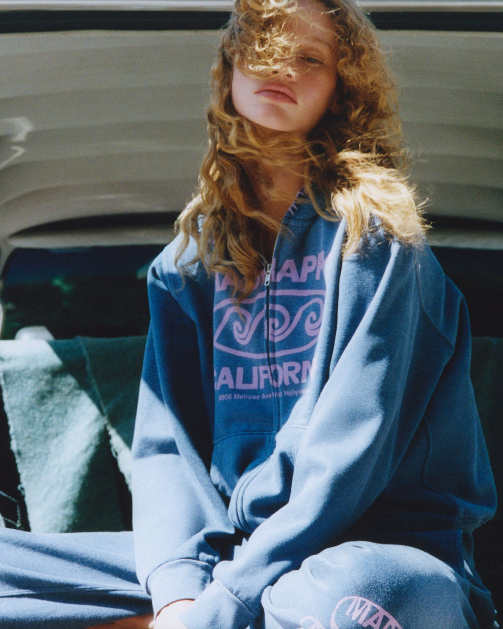 Madhappy California Lightweight Fleece Zip Up