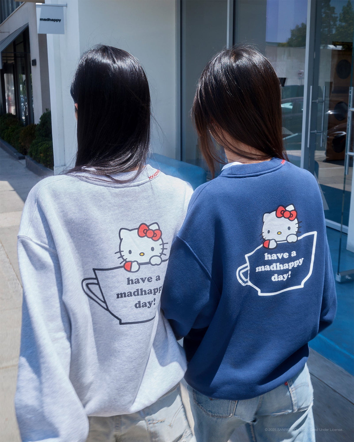 Hello Kitty® Tea Cup Midweight Fleece Crewneck