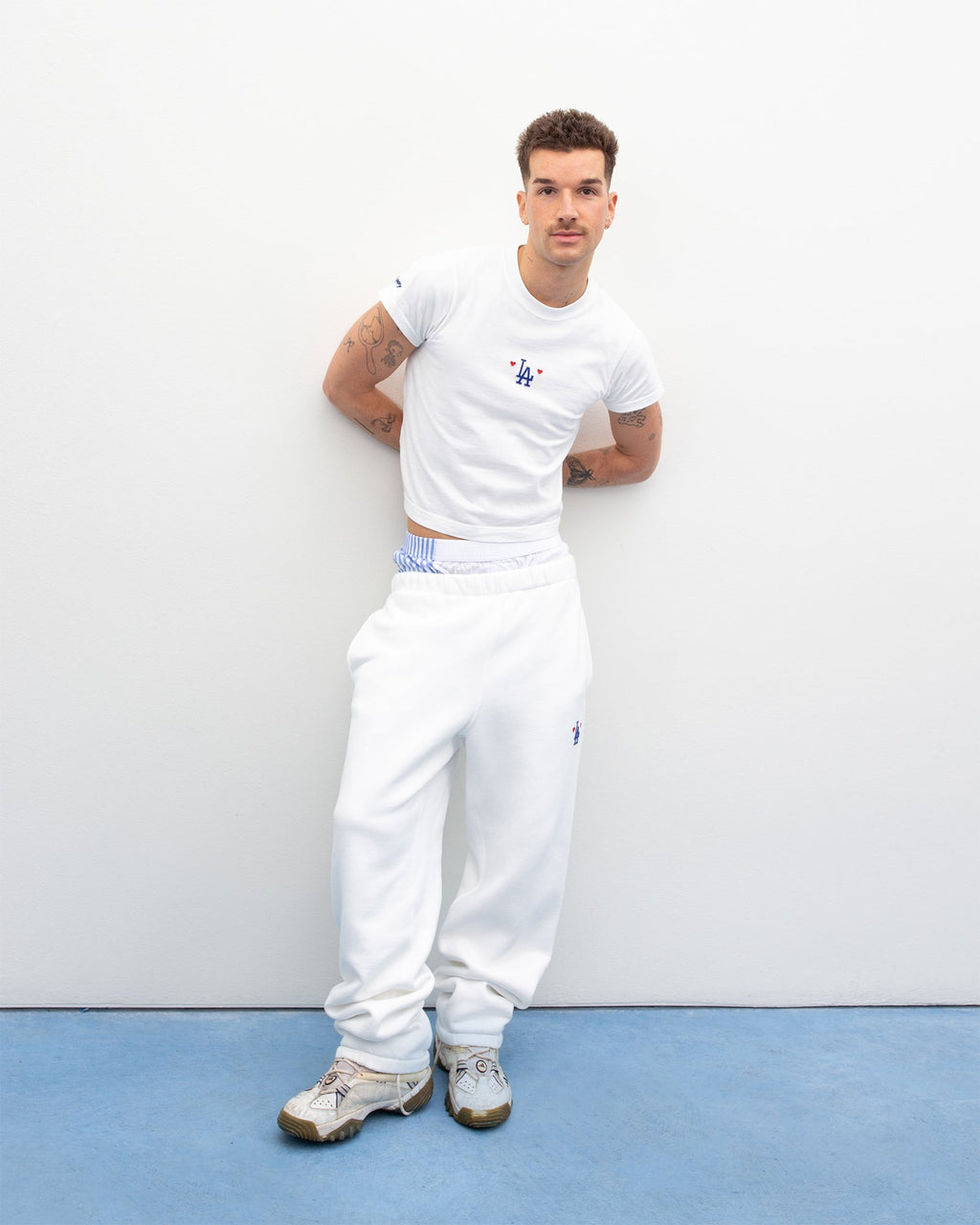 Dodgers Heart Fleece Sweatpant