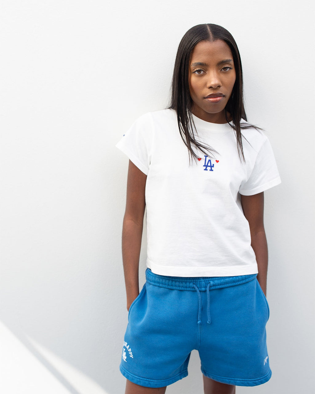 Dodgers Fleece Short