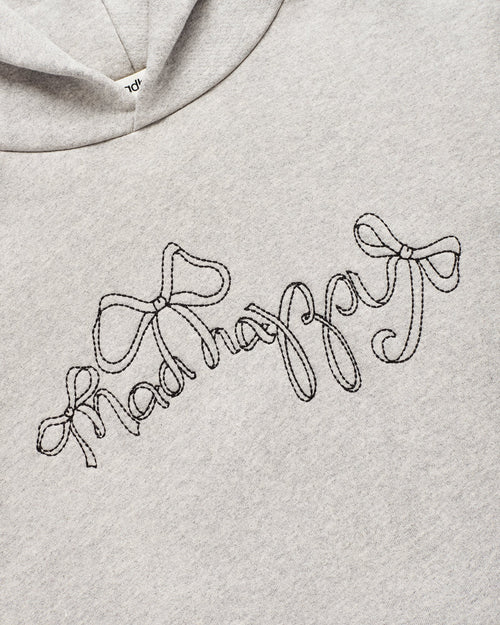 Bow Fleece Hoodie