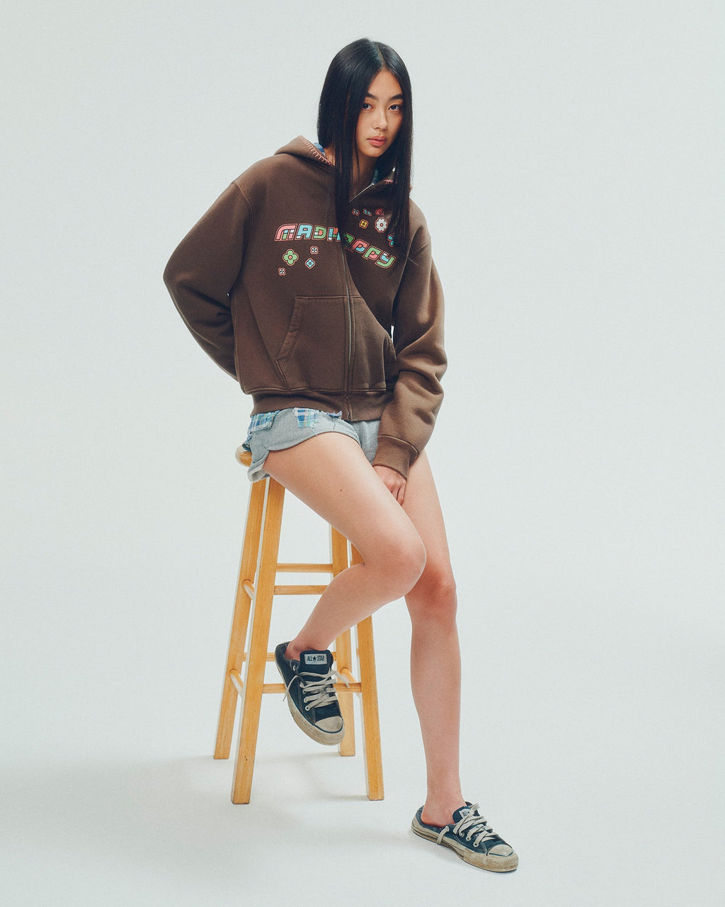The Powerpuff Girls Flower Zip Up