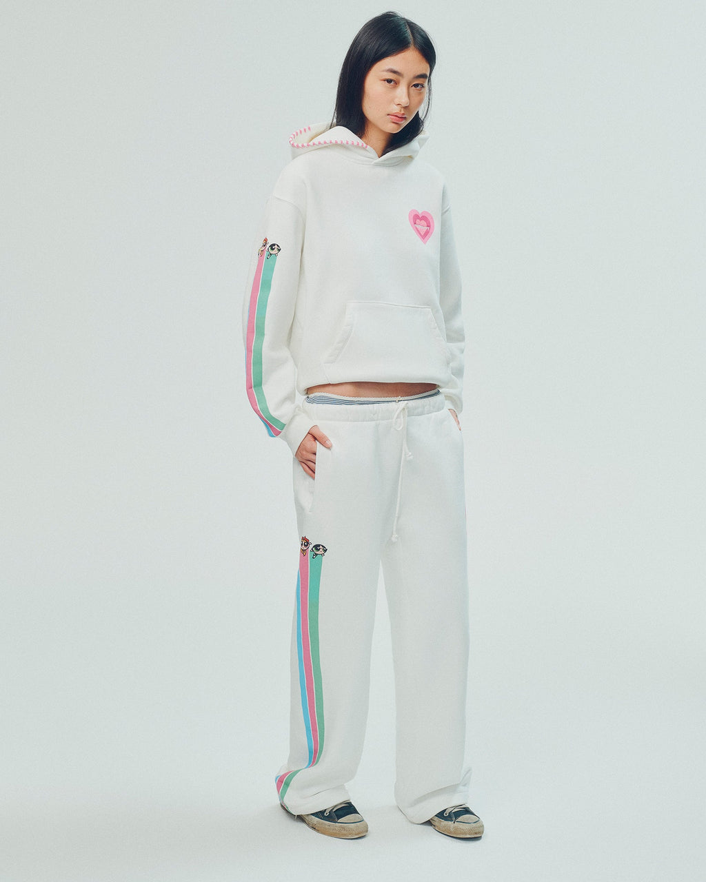 The Powerpuff Girls Heart Straight Sweatpant