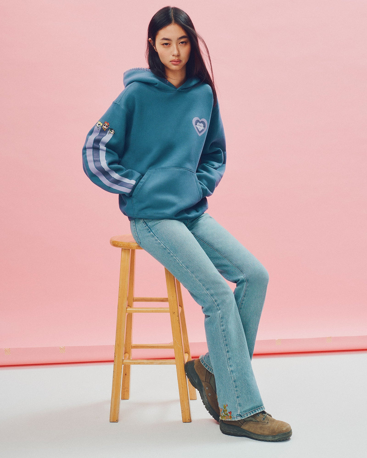 The Powerpuff Girls Heart Hoodie