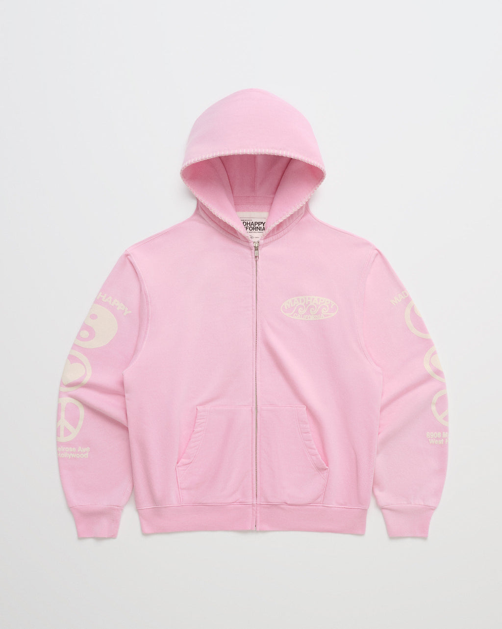 Madhappy California Waves Lightweight Fleece Zip Up