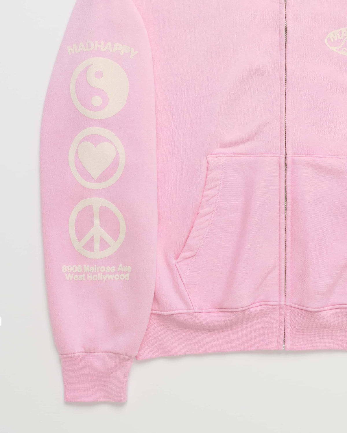Madhappy California Waves Lightweight Fleece Zip Up