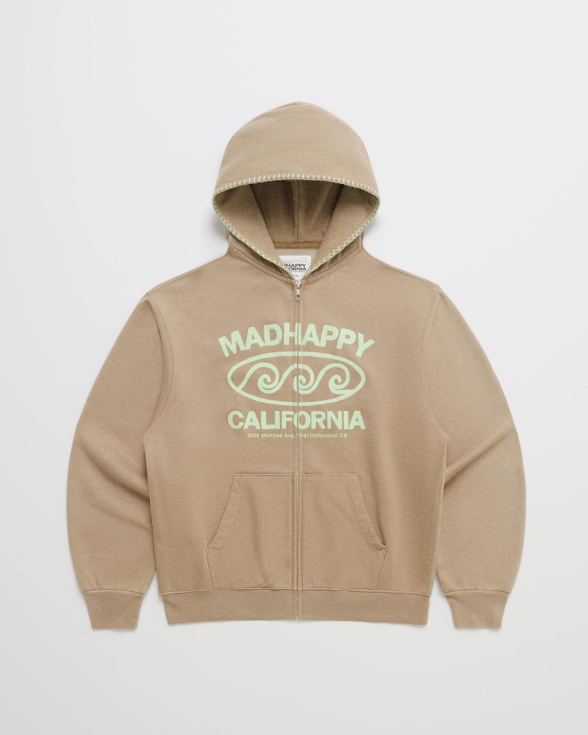 Madhappy California Lightweight Fleece Zip Up