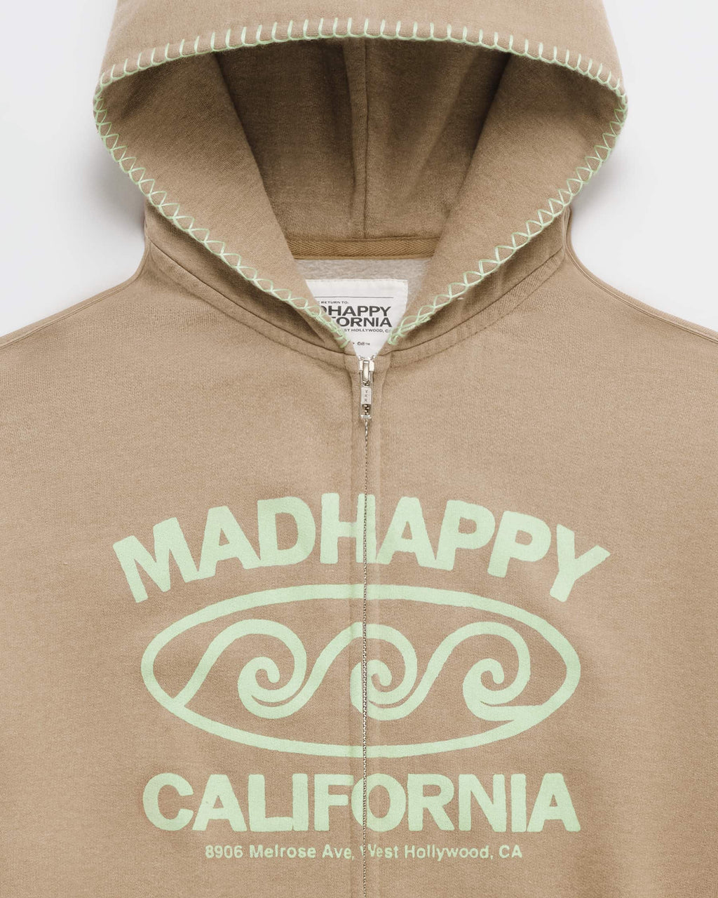 Madhappy California Lightweight Fleece Zip Up