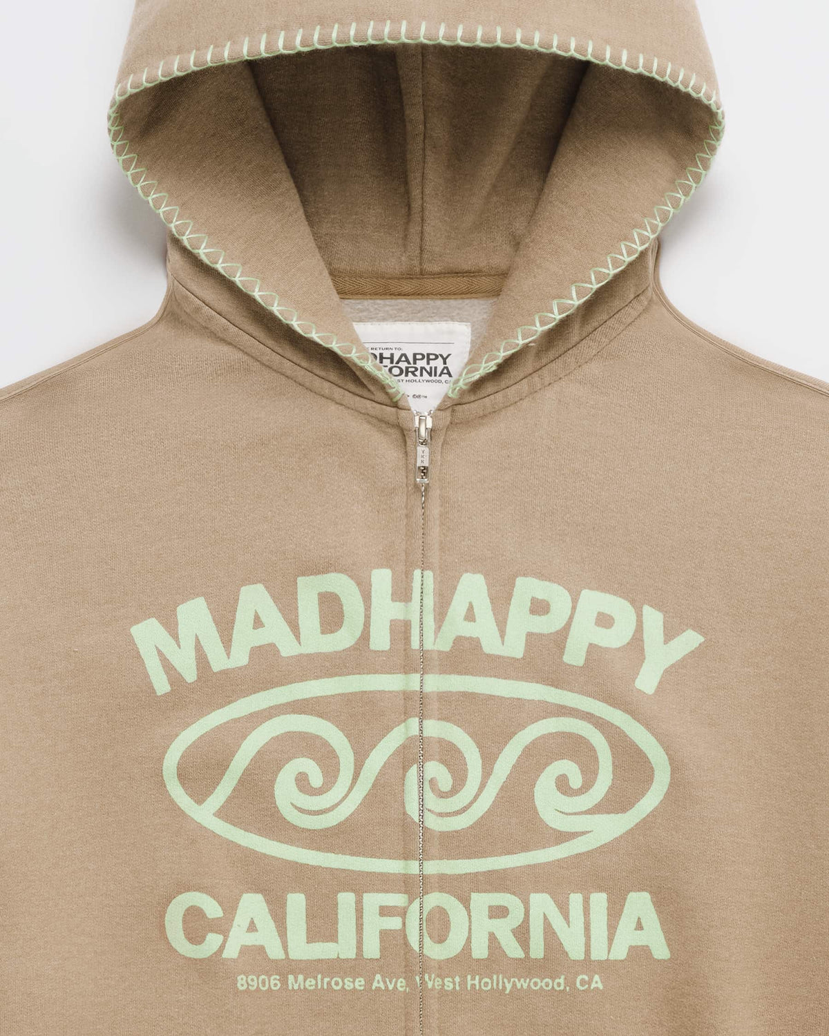 Madhappy California Lightweight Fleece Zip Up