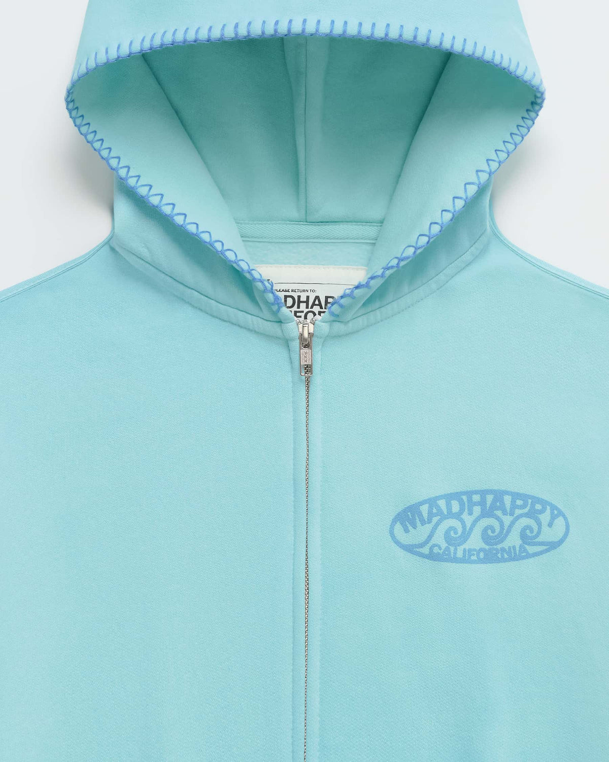 Madhappy California Waves Lightweight Fleece Zip Up