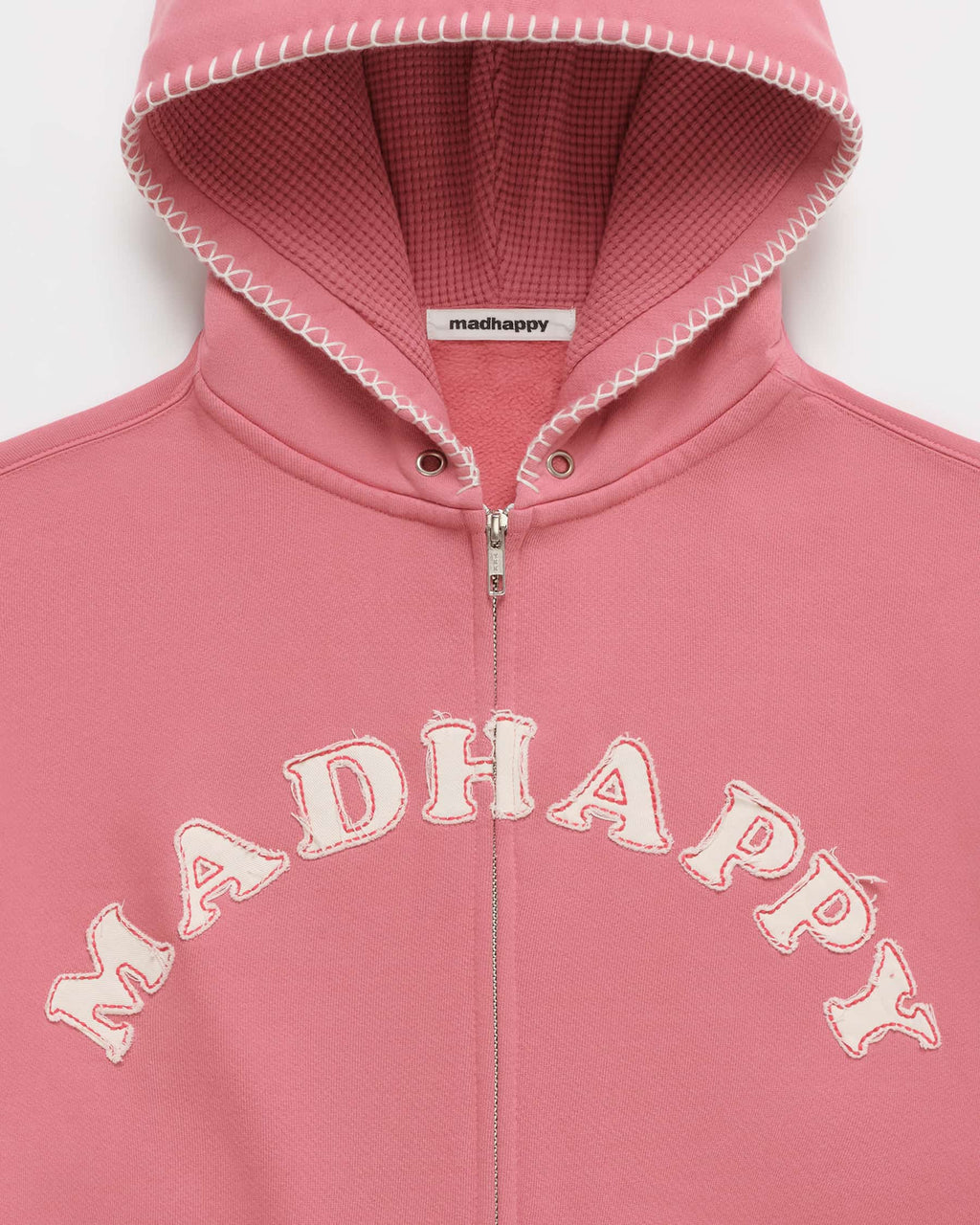 Washed Cooper Applique Zip Up