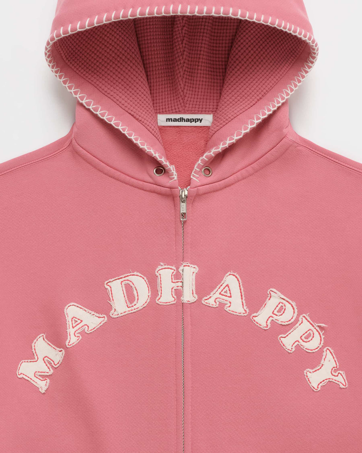 Washed Cooper Applique Zip Up