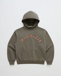 Leopard Appliqué Cooper Fleece Hoodie
