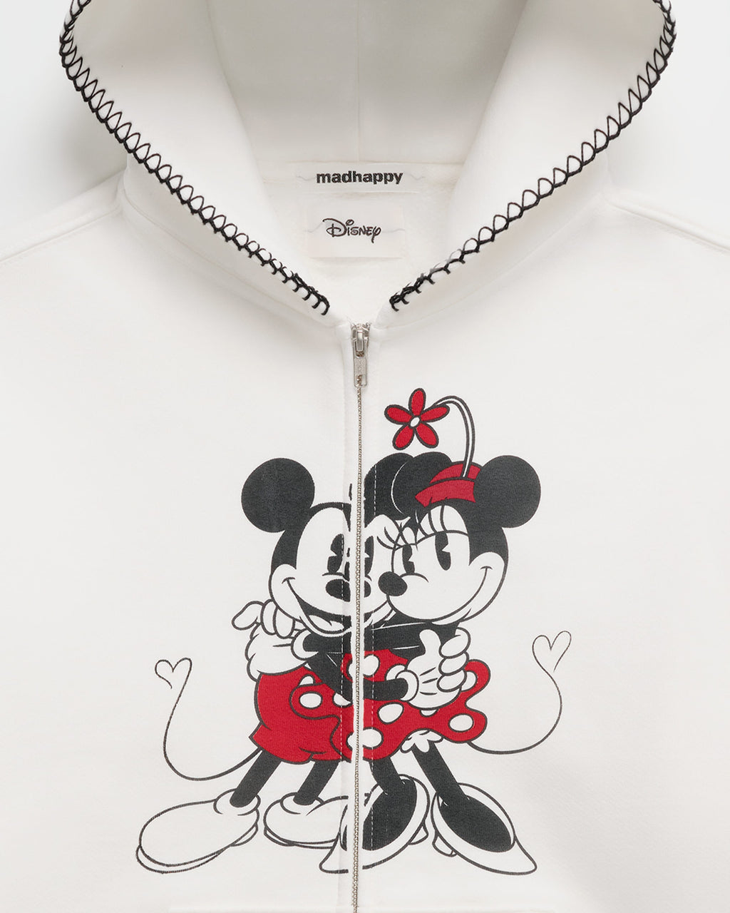 Mickey Mouse and Minnie Mouse Fleece Zip Up