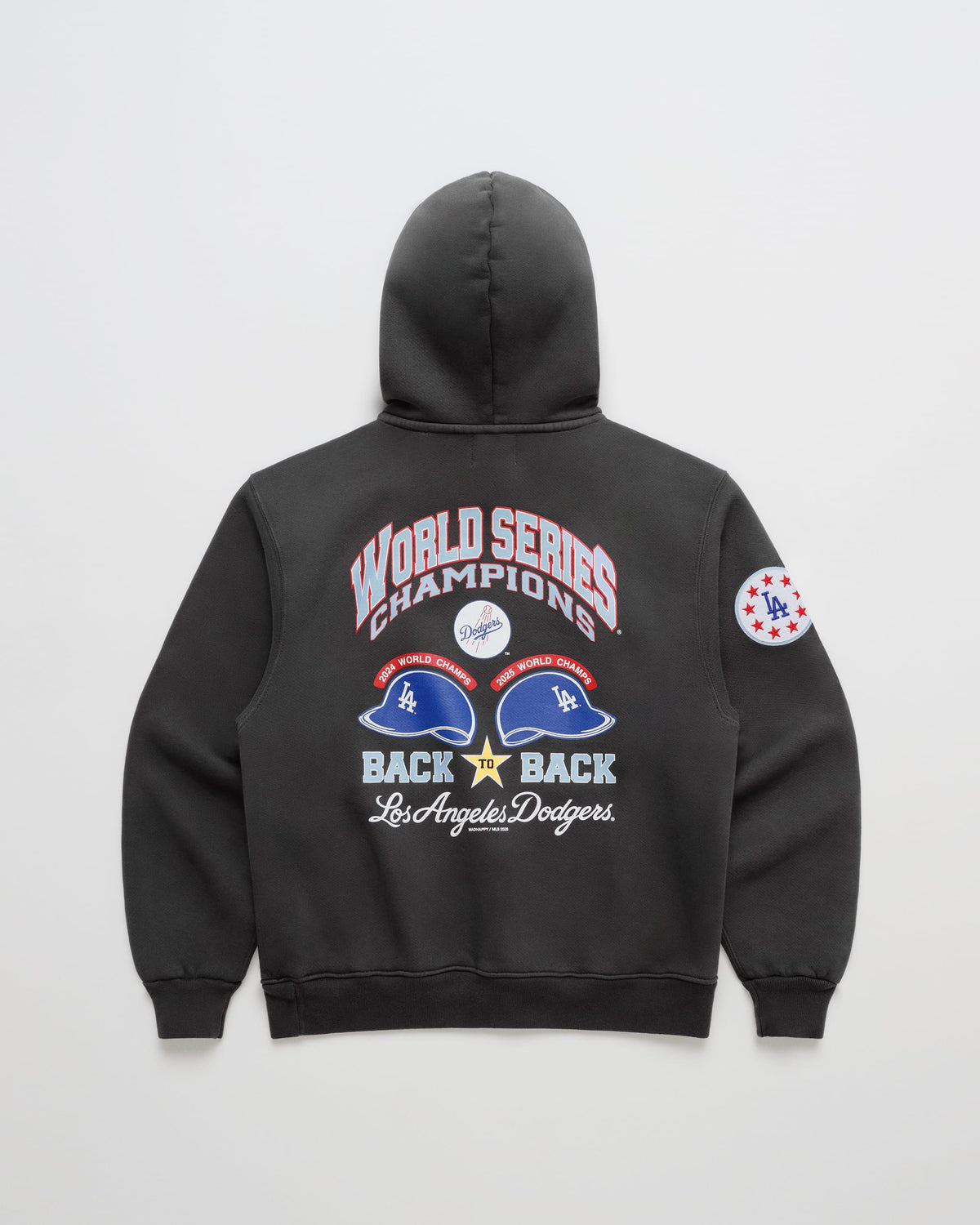 Dodgers Back To Back World Series Fleece Hoodie