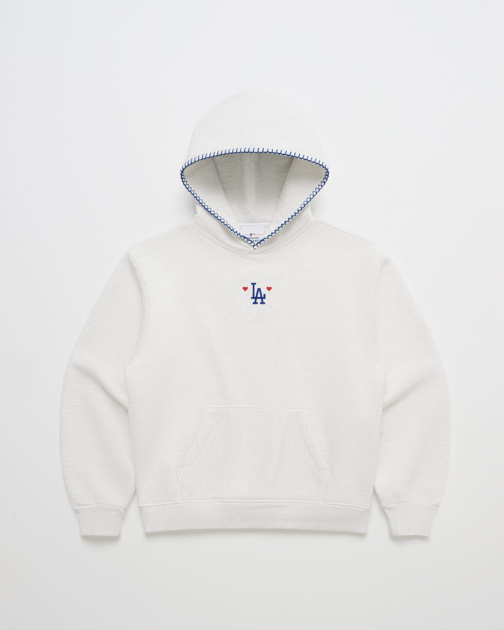Dodgers Heart Fleece Hoodie