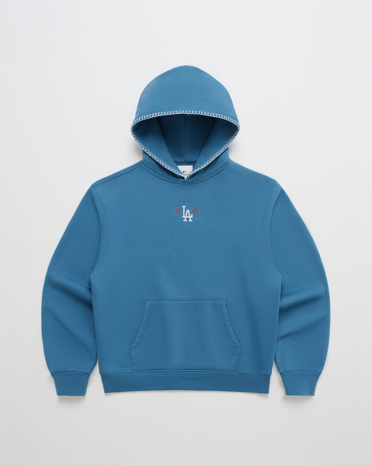 Dodgers Heart Fleece Hoodie