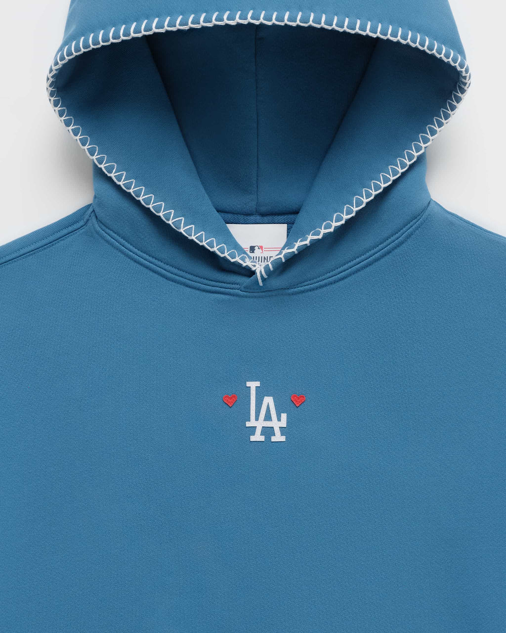 Dodgers Heart Fleece Hoodie