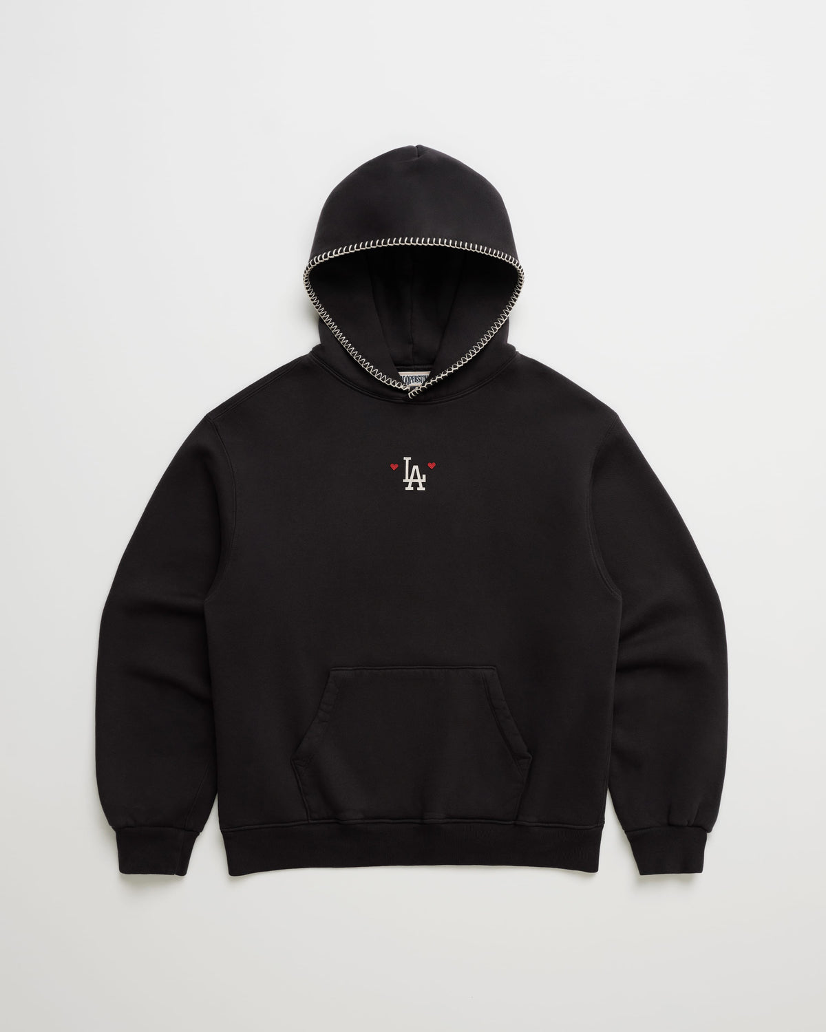 Dodgers Heart Fleece Hoodie
