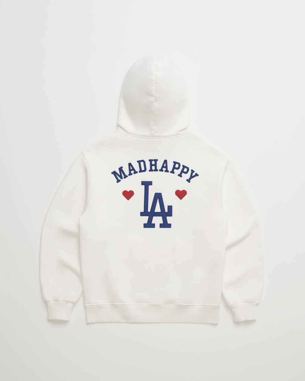 Dodgers Heart Fleece Hoodie