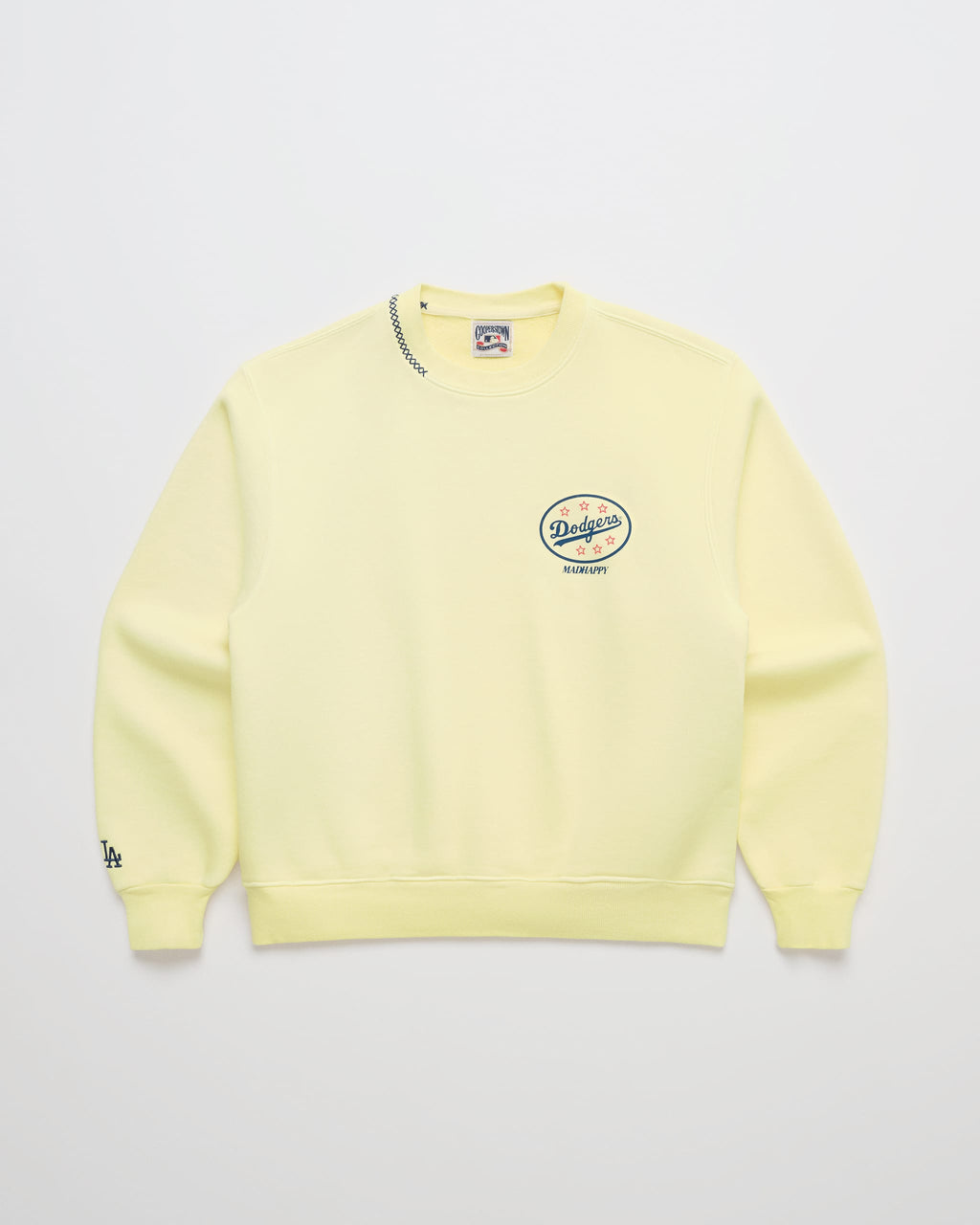 Dodgers Oval Fleece Crewneck