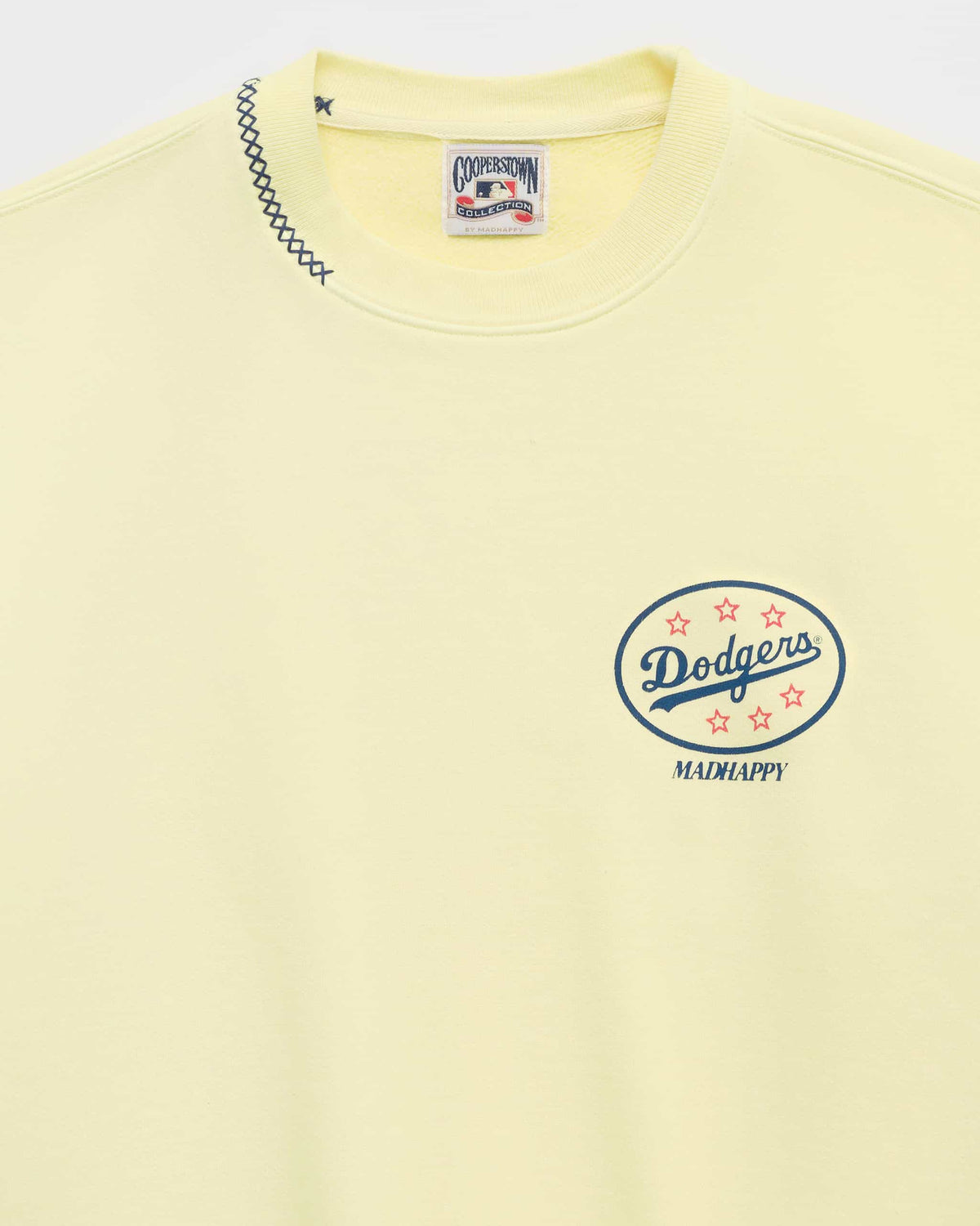 Dodgers Oval Fleece Crewneck