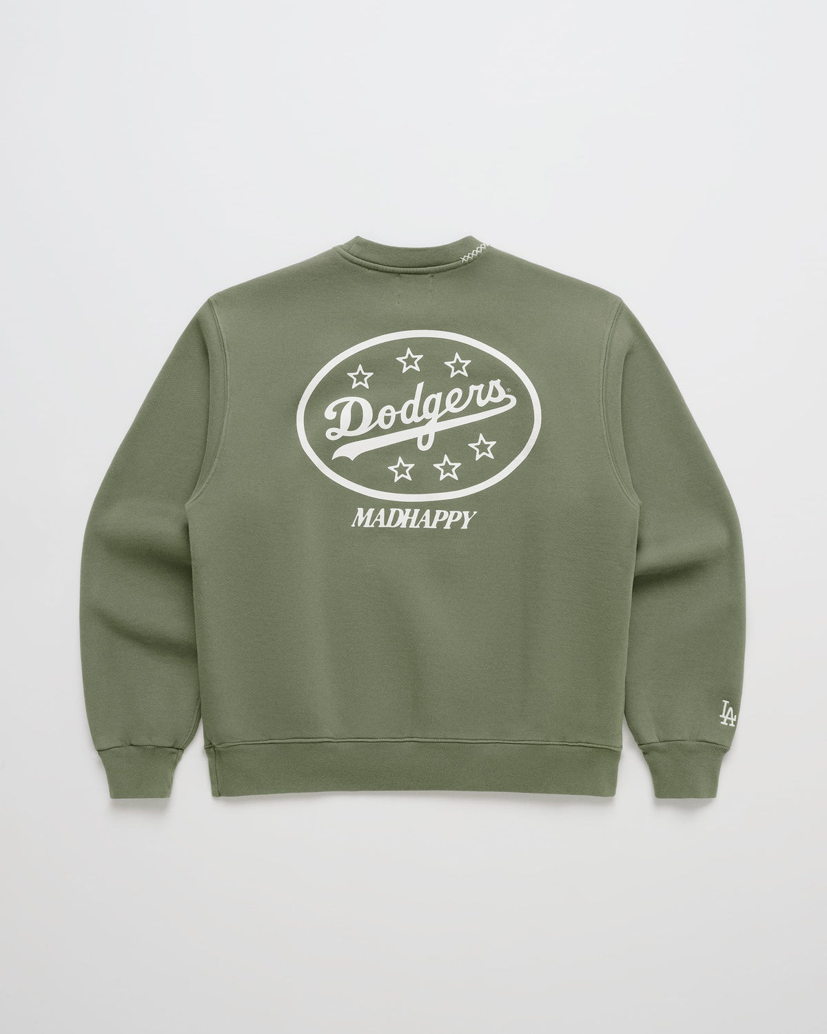 Dodgers Oval Fleece Crewneck