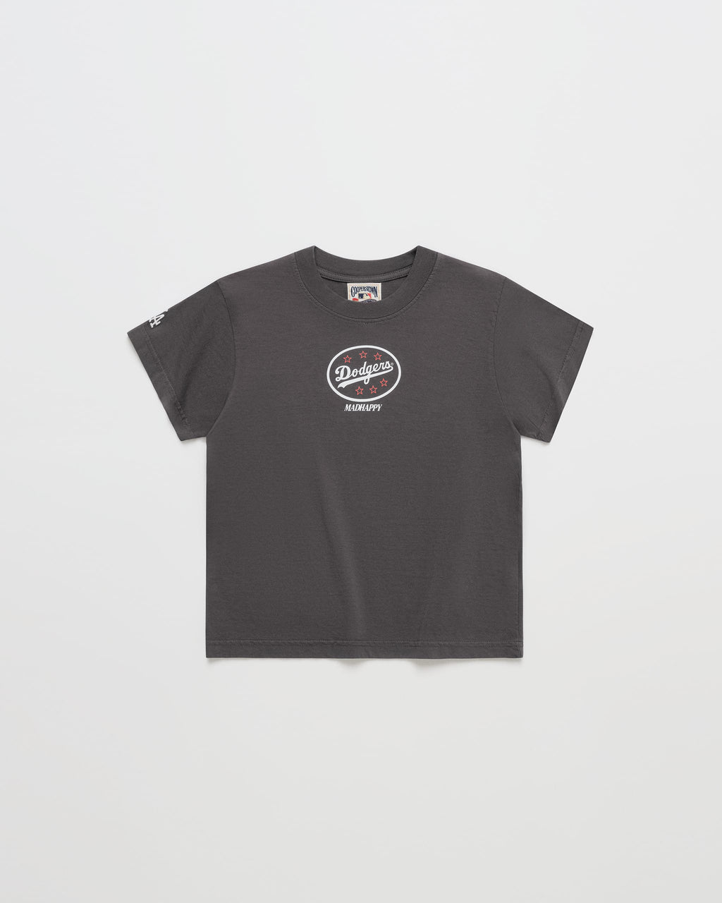 Dodgers Oval Shrunken Tee