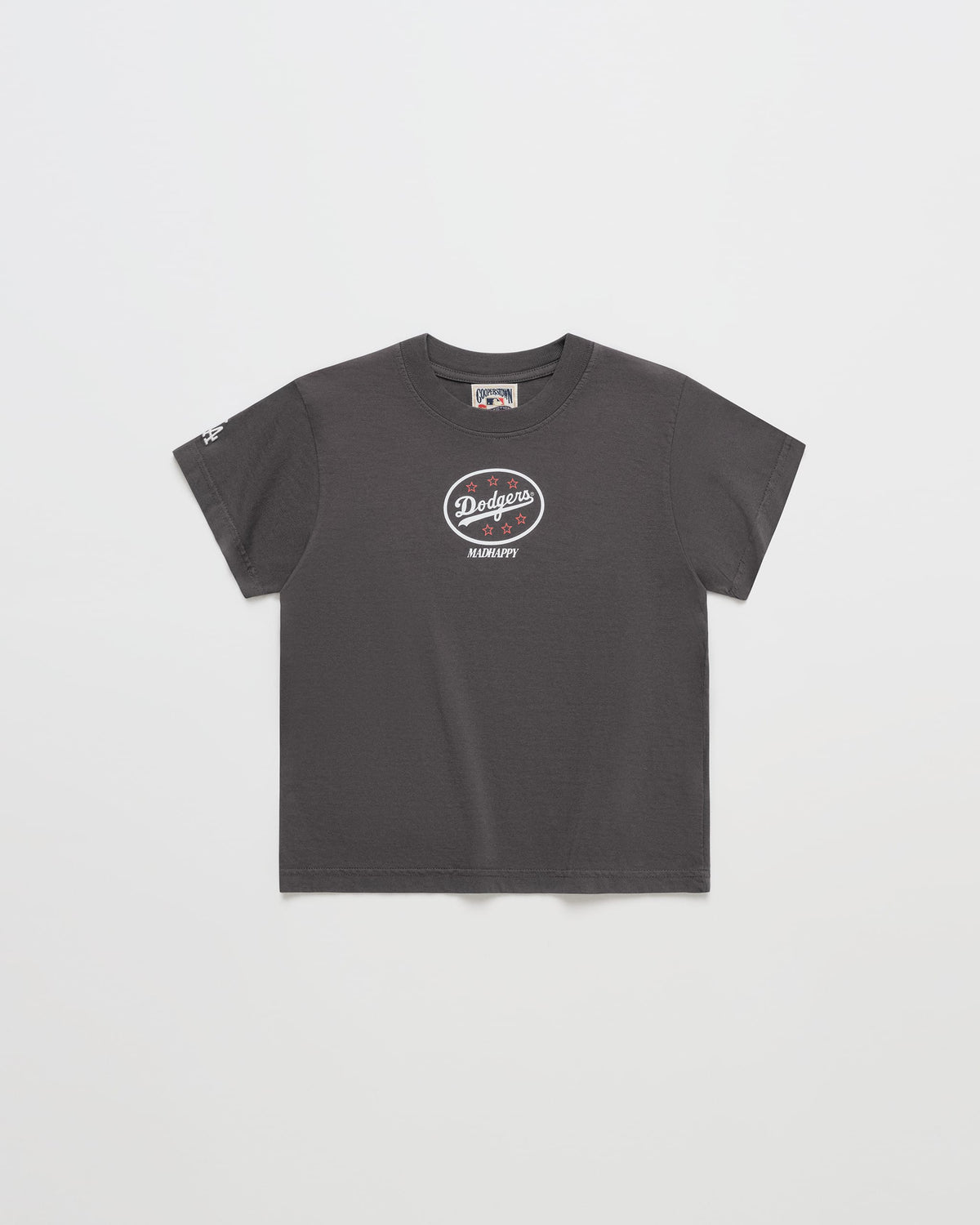 Dodgers Oval Shrunken Tee