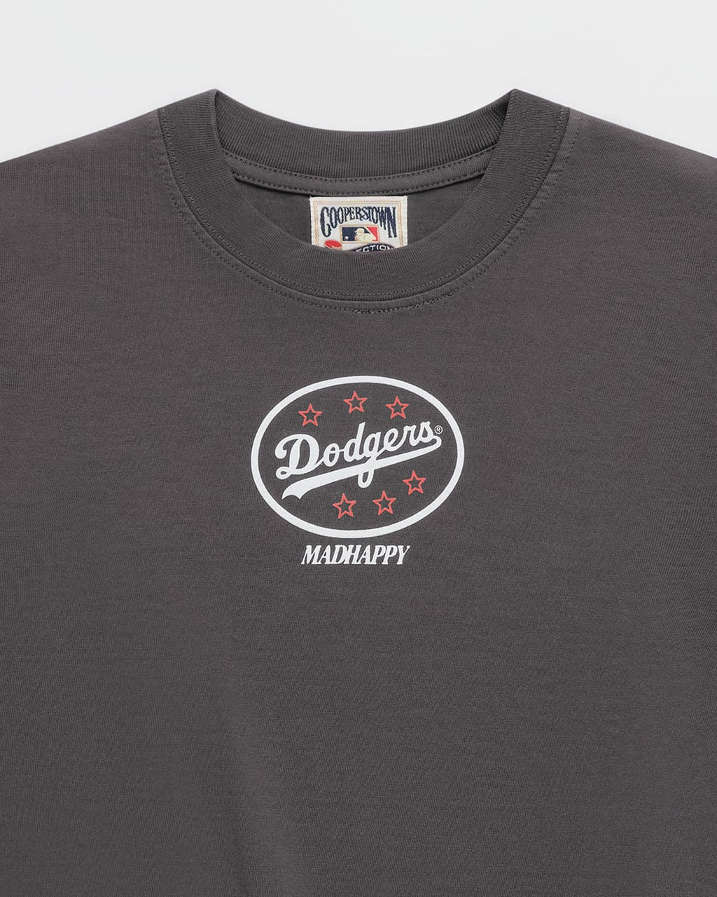 Dodgers Oval Shrunken Tee