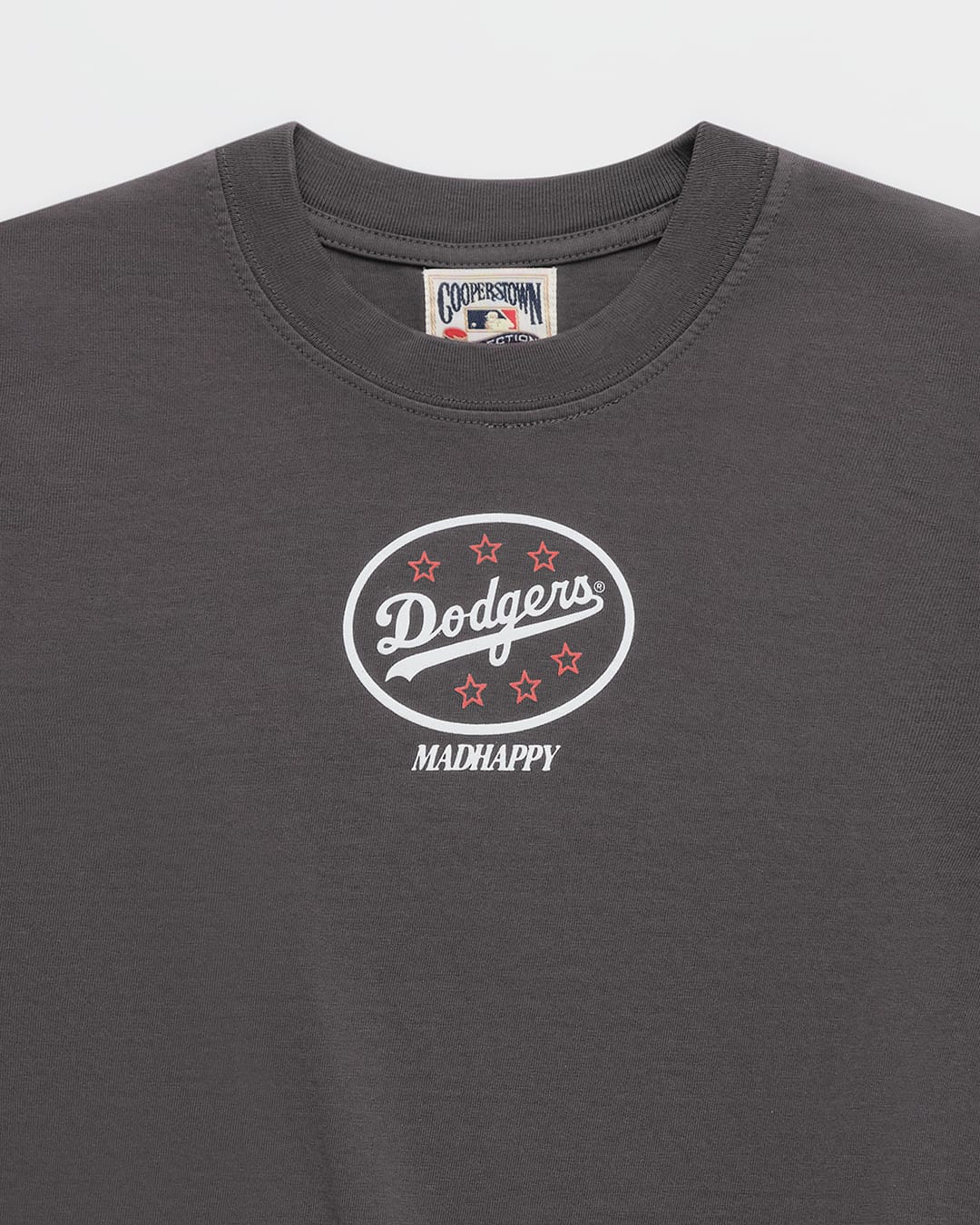 Dodgers Oval Shrunken Tee