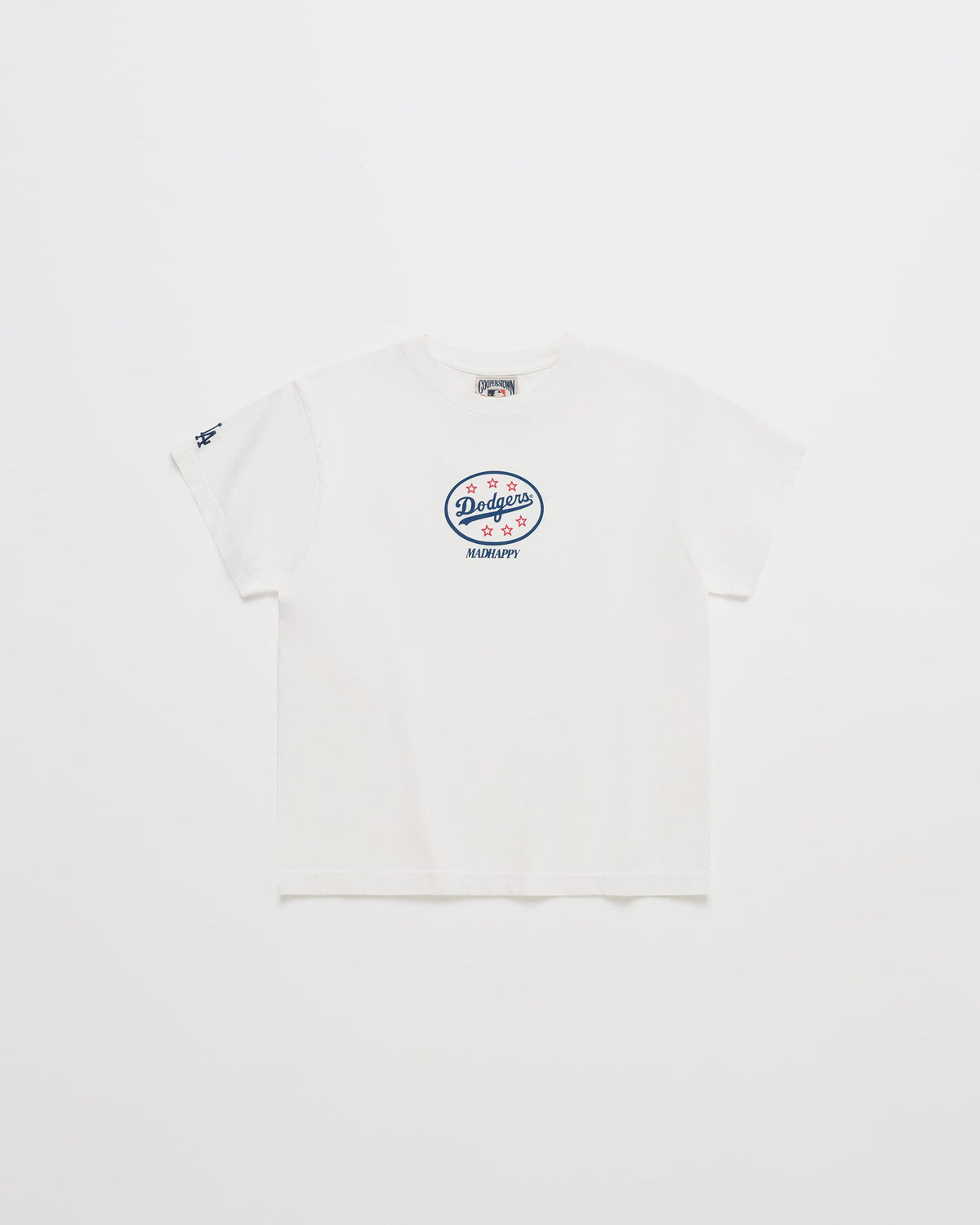 Dodgers Oval Shrunken Tee
