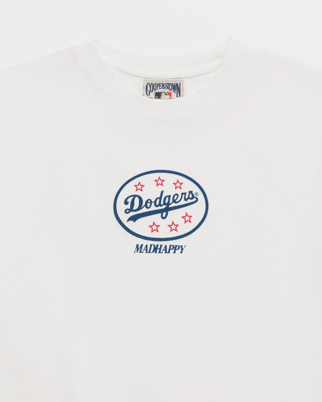 Dodgers Oval Shrunken Tee