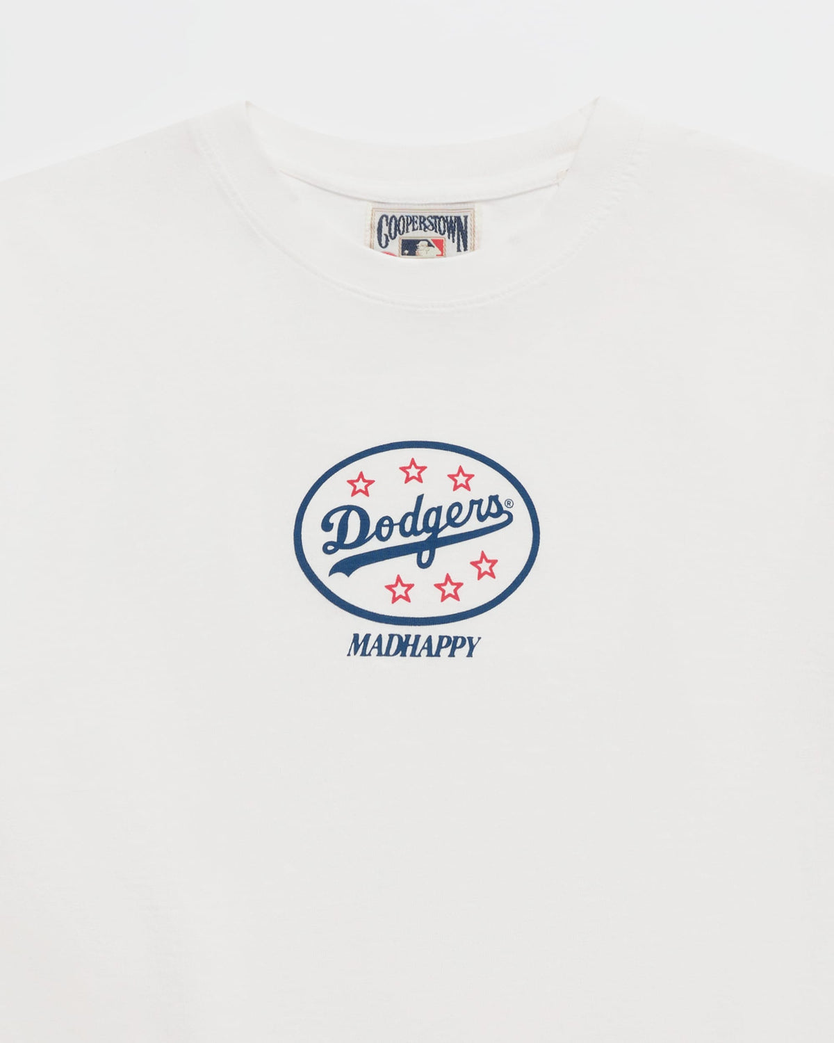Dodgers Oval Shrunken Tee