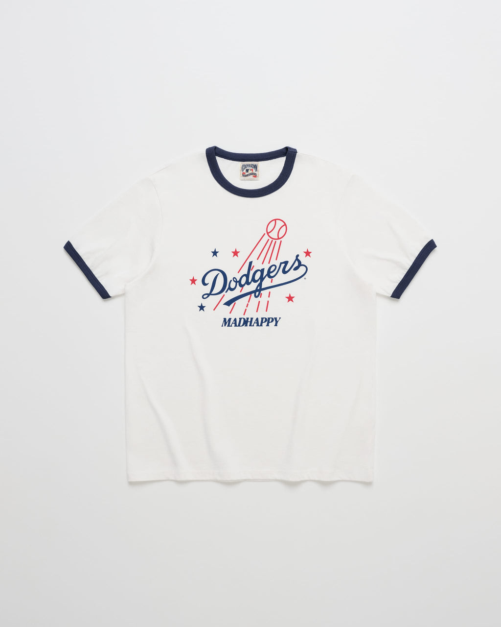 Dodgers Stars Ringer Tee