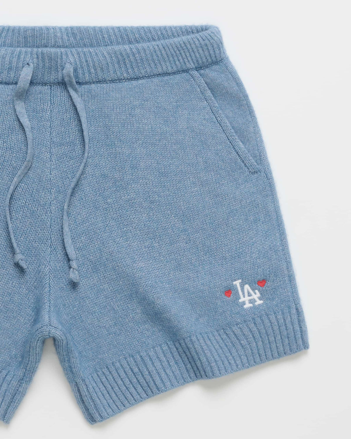 Dodgers Heart Sweater Short