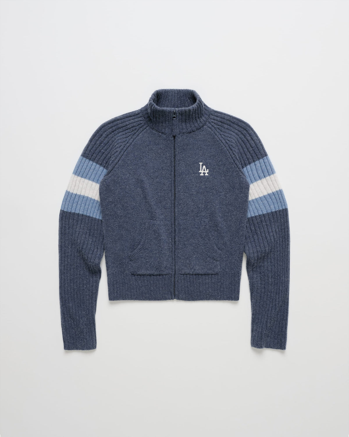 Dodgers Zip Up Sweater