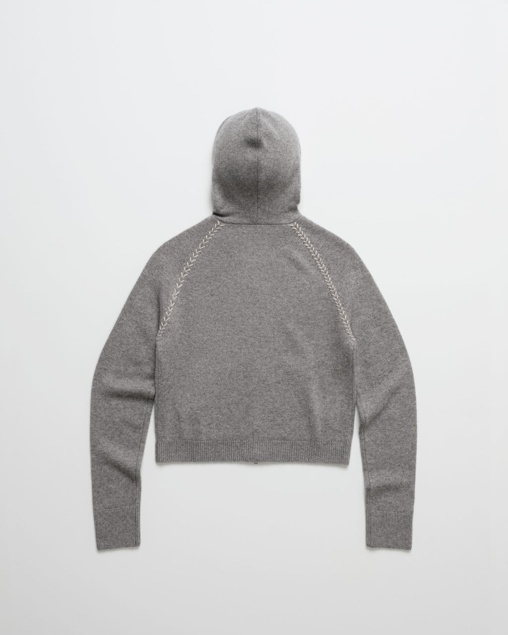Knit Zip Up Hoodie