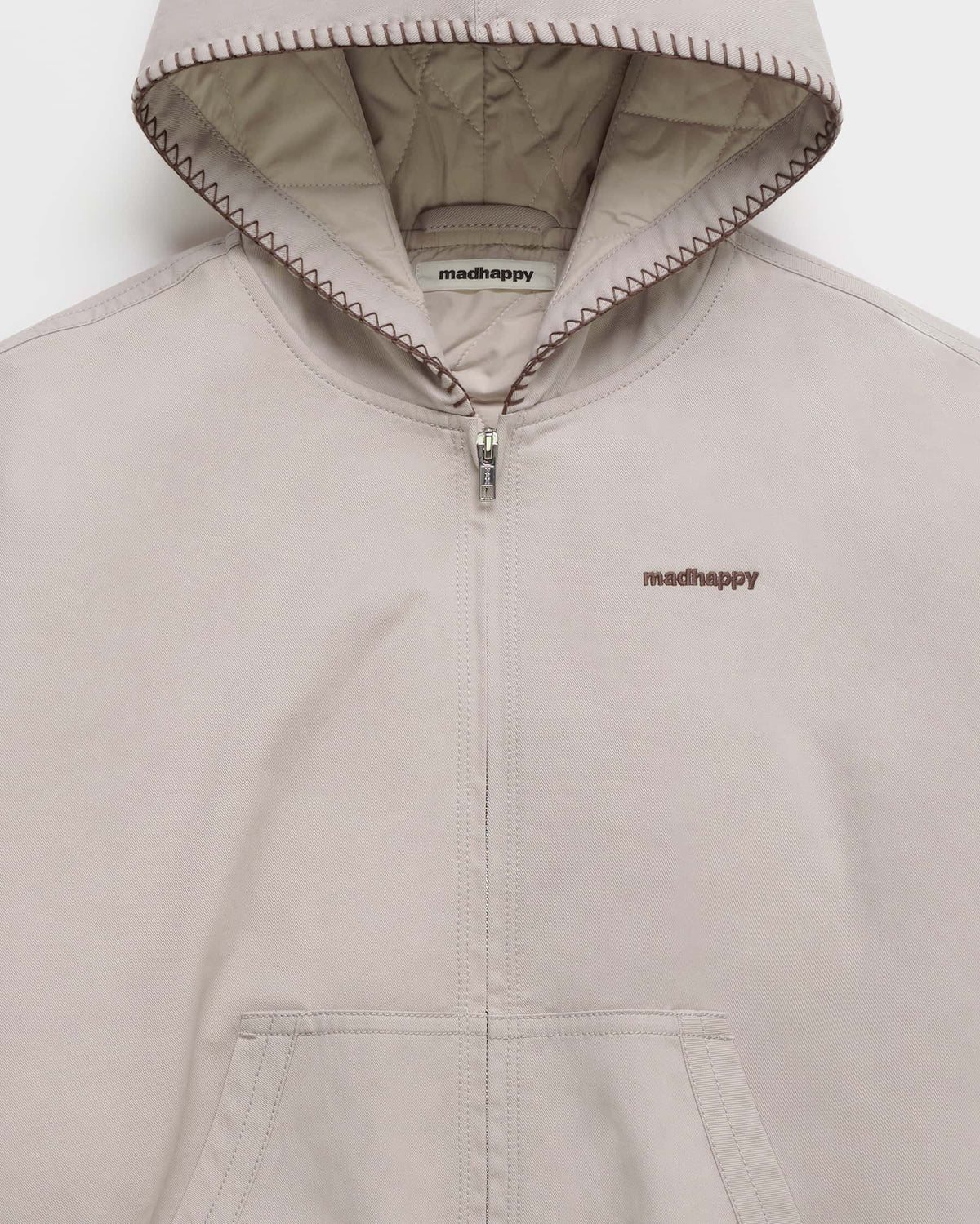 Washed Hooded Jacket