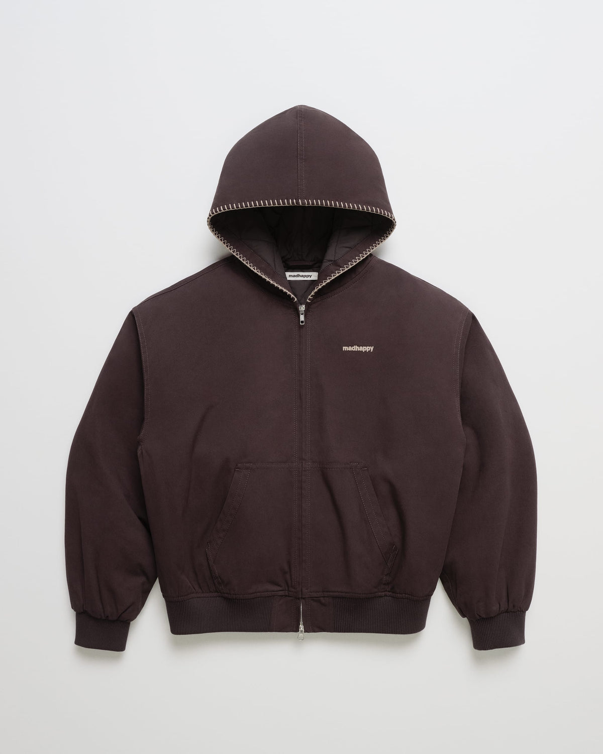 Washed Hooded Jacket