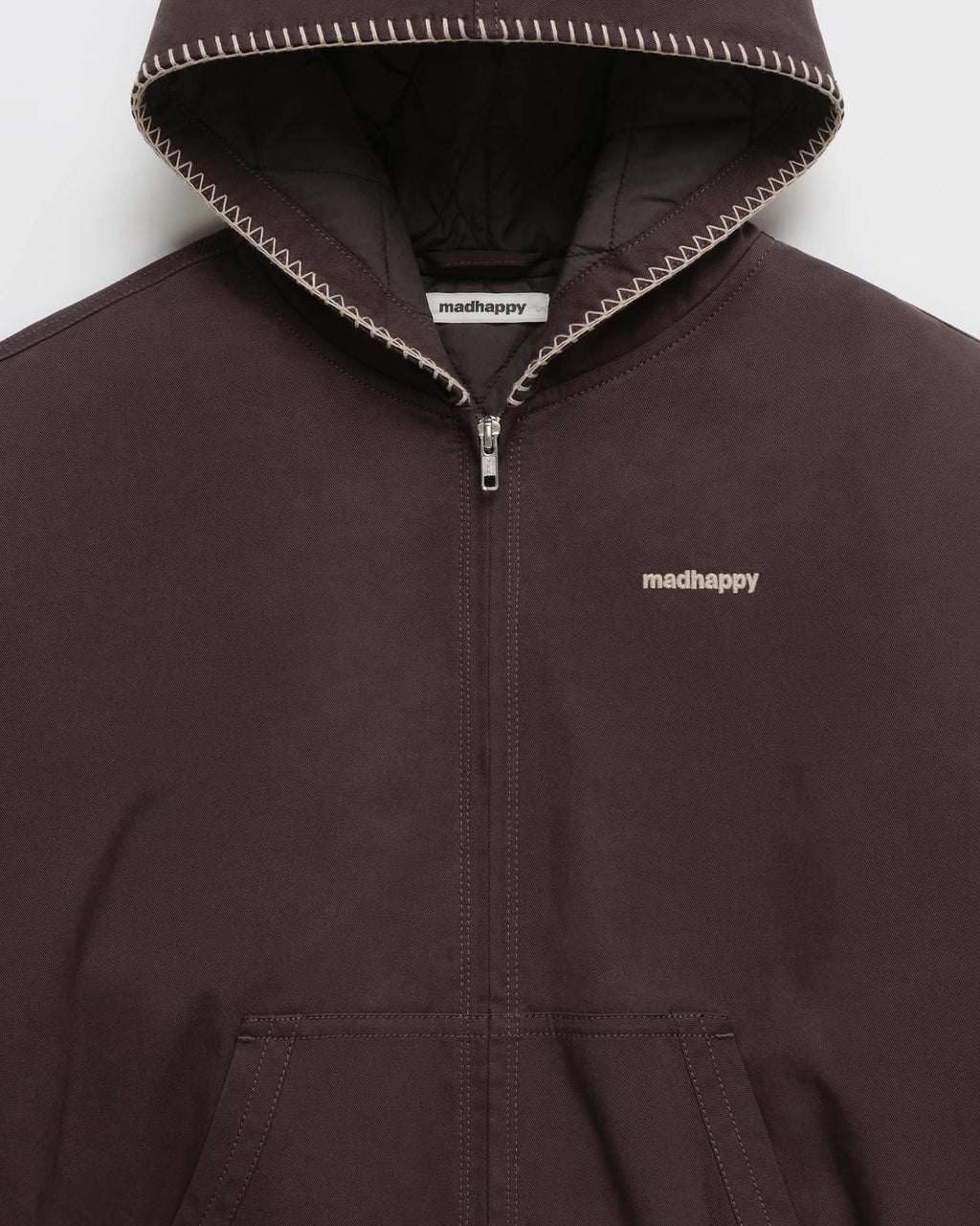 Washed Hooded Jacket