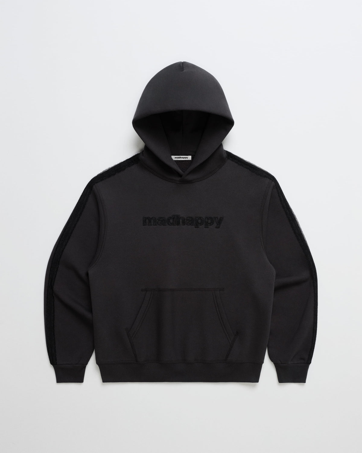 Lace Trim Midweight Hoodie